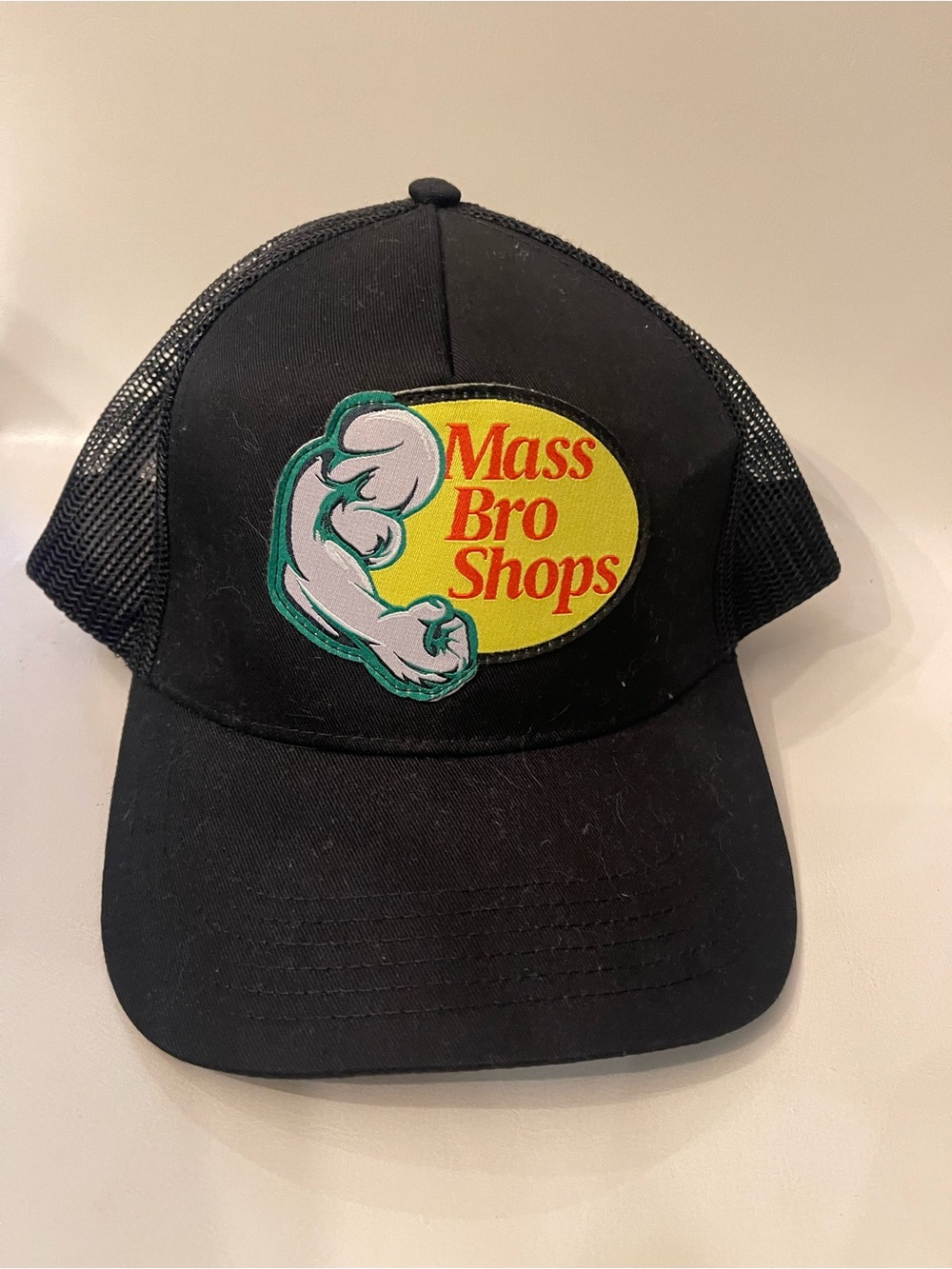 BSL Mass Bro Shops Trucker Hat Black Bro Science Life Dom Mazzetti